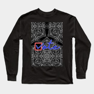 Vote Election Design Long Sleeve T-Shirt